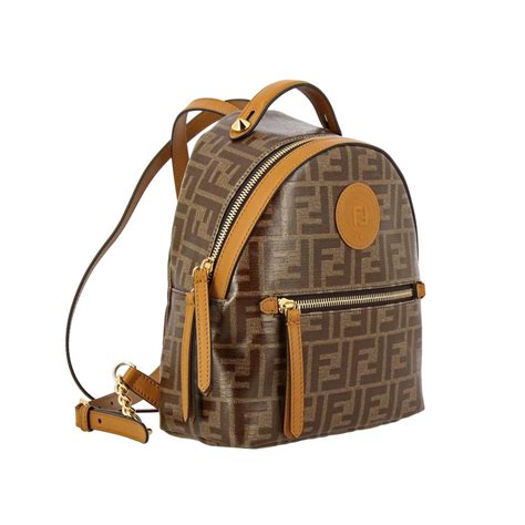 fendi backpack for women|fendi leather backpack.